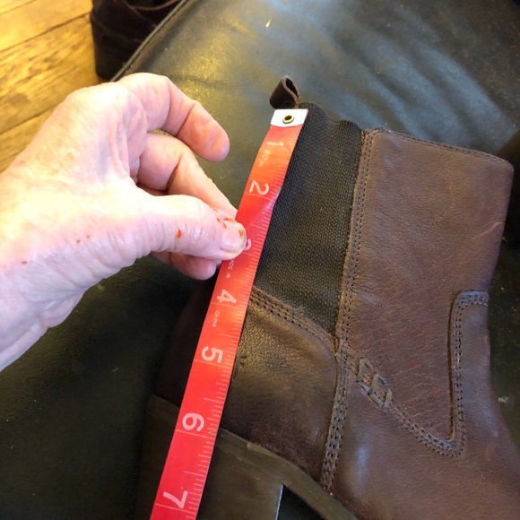 Frye slip-on bootie in chestnut brown, 7.5B - Picture 8 of 8